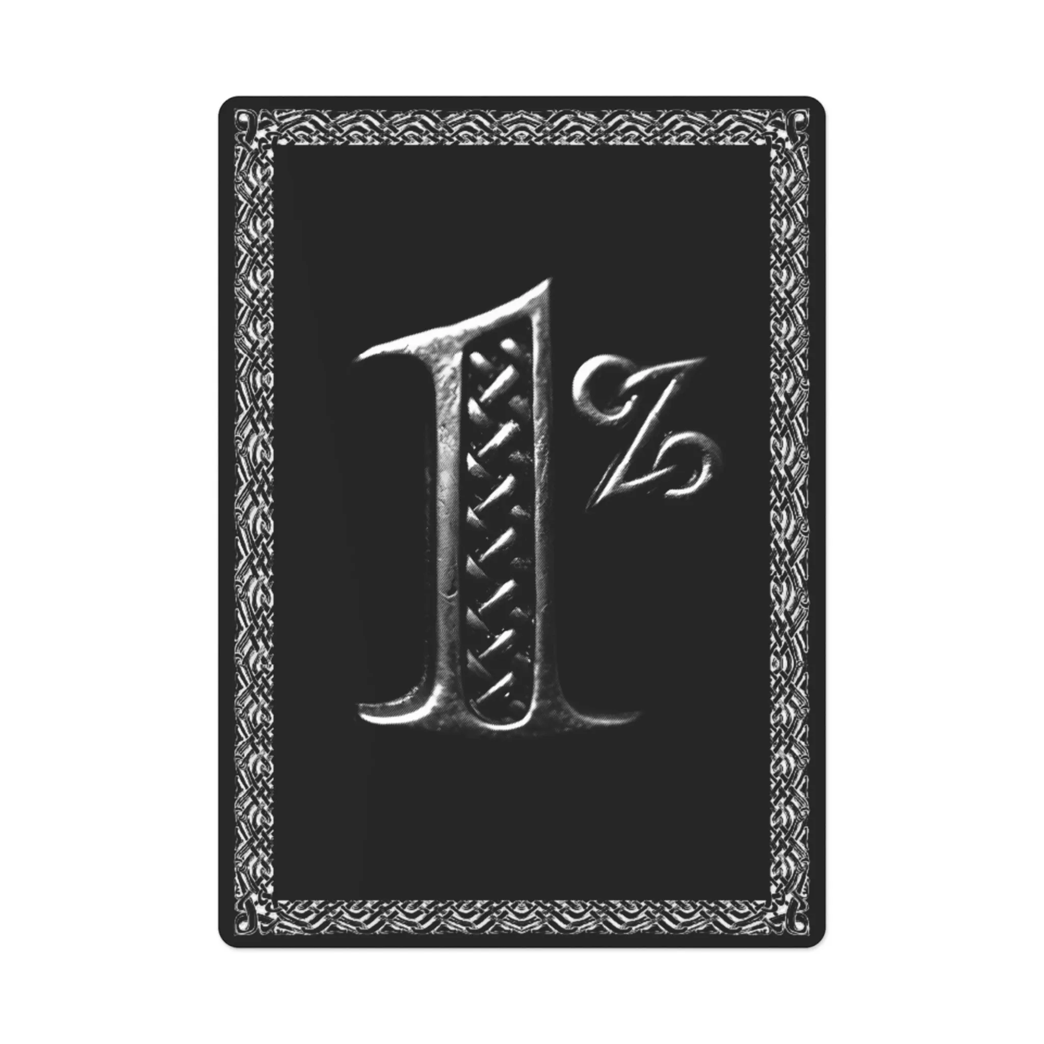 1% Pokerkarten-Set – Premium-Spieldeck für Spieleabende