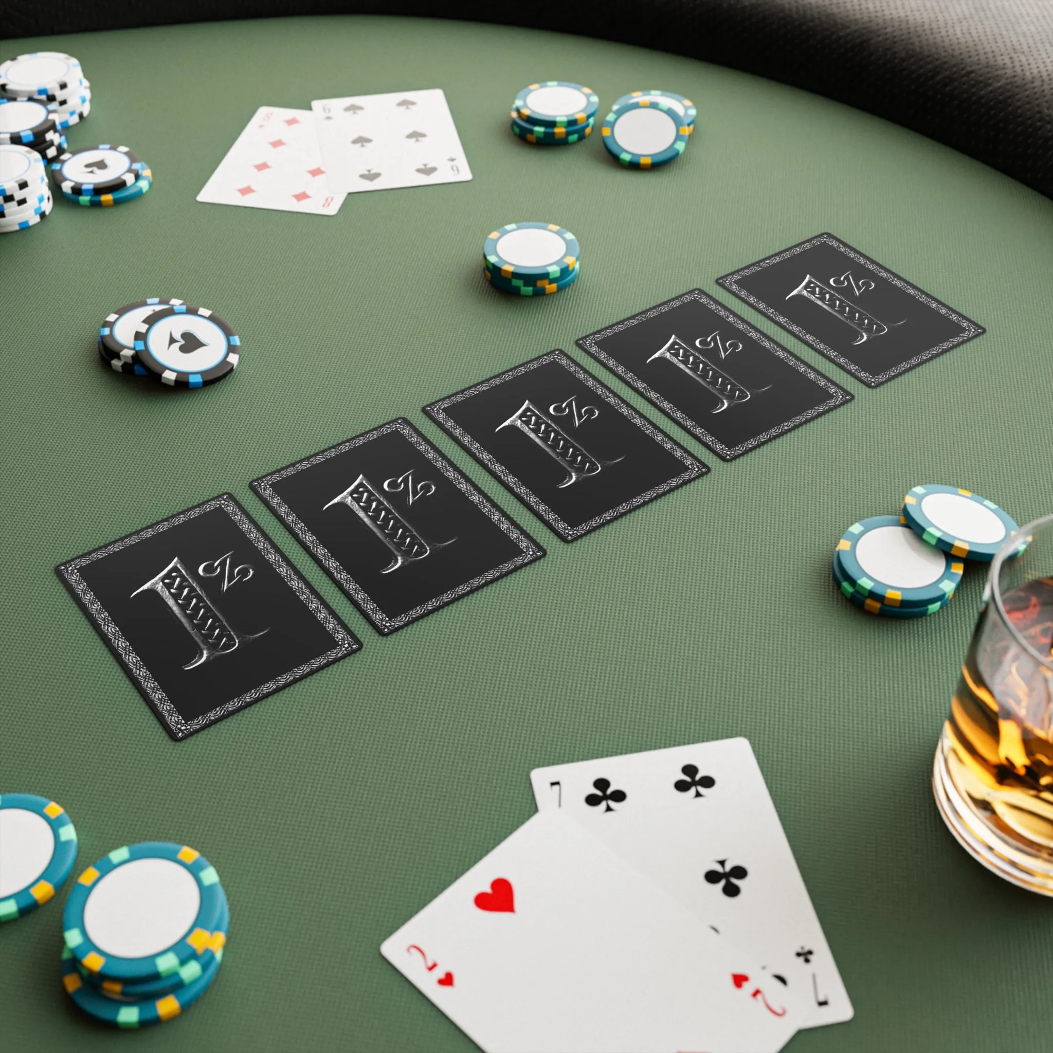 1% Pokerkarten-Set – Premium-Spieldeck für Spieleabende