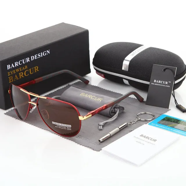 BARCUR™ Anti-UV Polarized Unisex Aviator Sunglasses