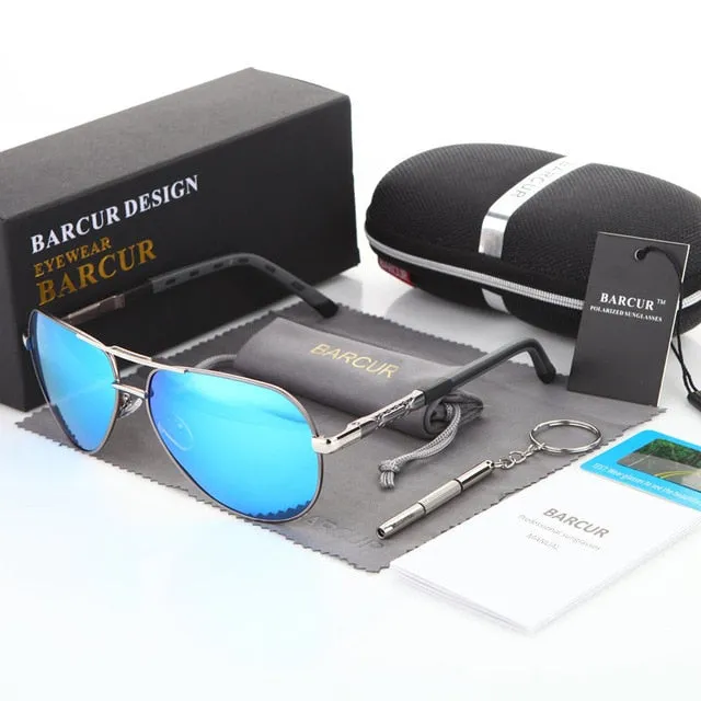 BARCUR™ Anti-UV Polarized Unisex Aviator Sunglasses