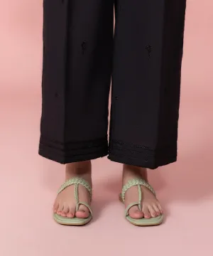 Embroidered Recycled Cotton Culottes