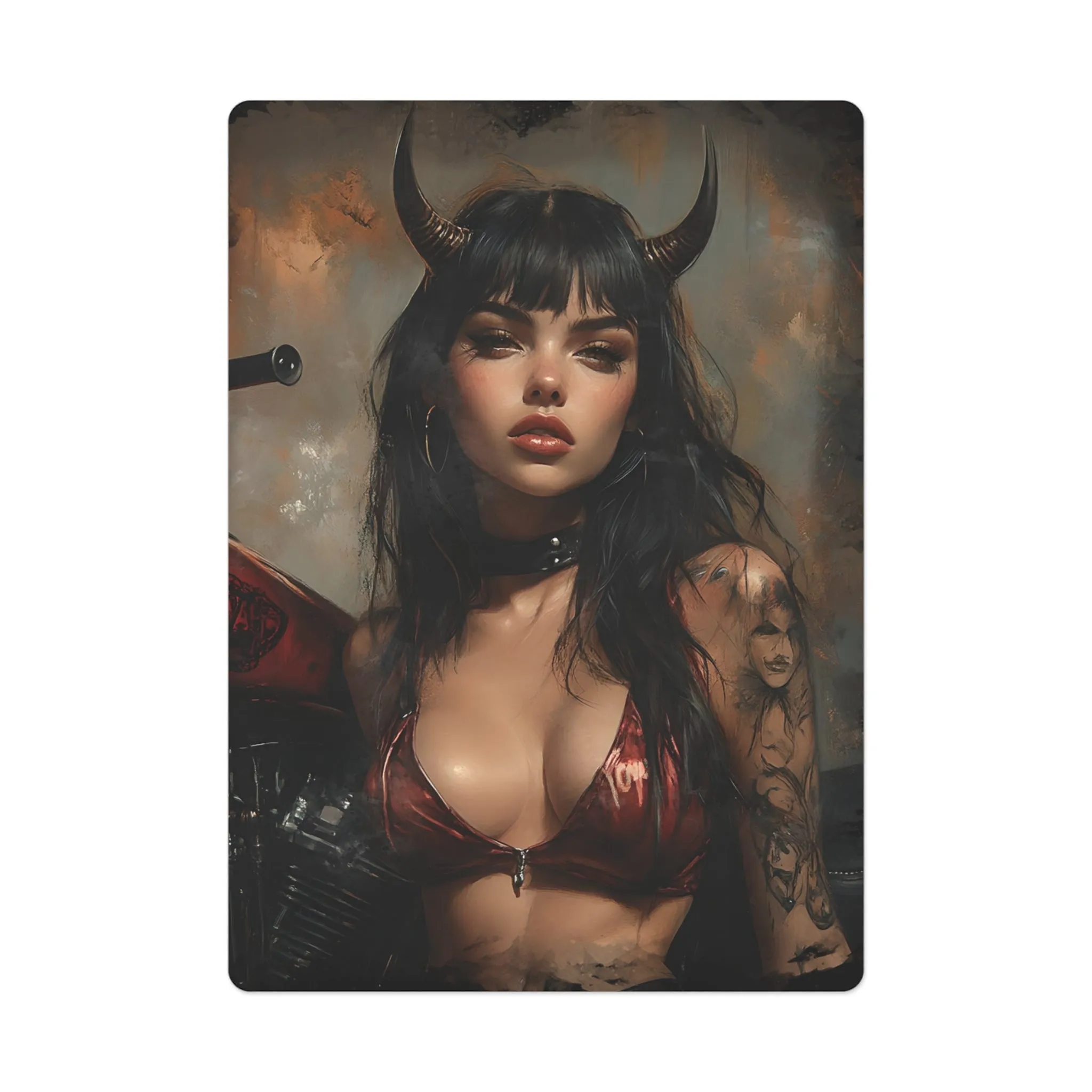Hell's Vixen Poker Cards Set - Premium Playing Deck for Game Nights