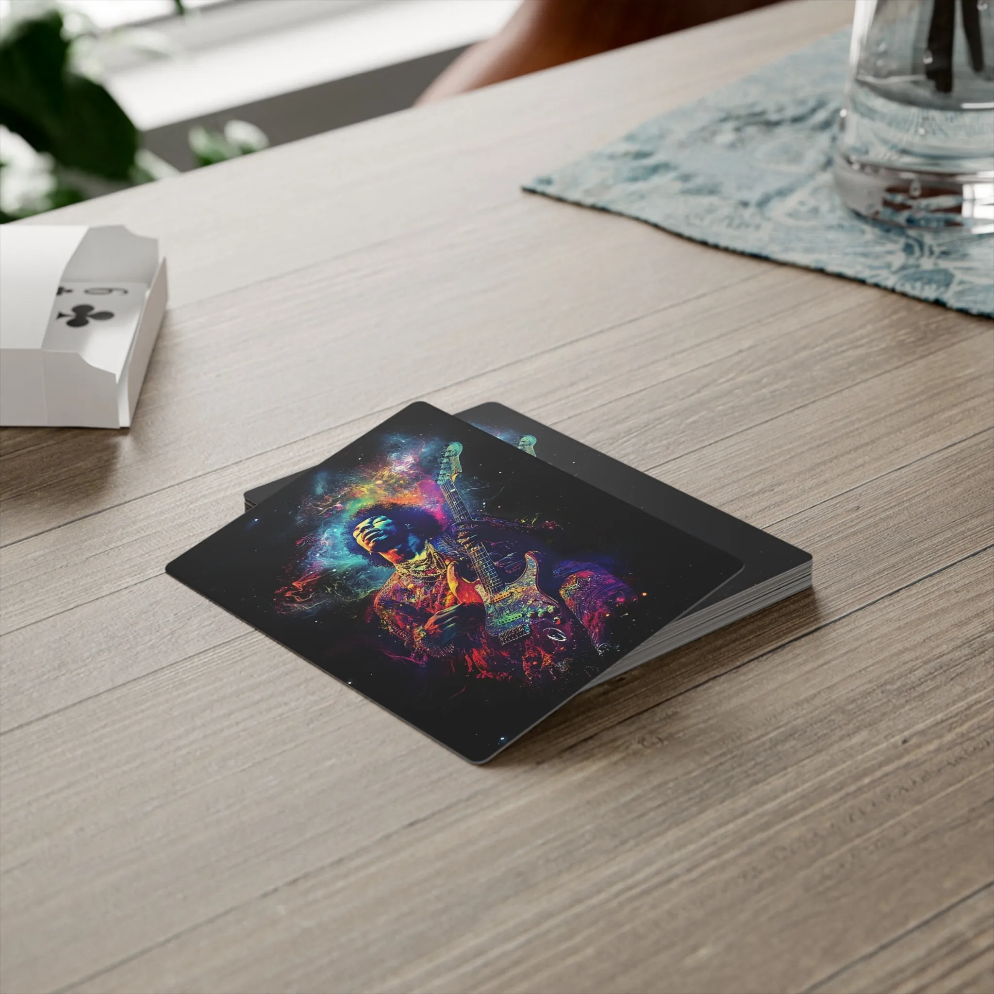 Jimi Hendrix Poker Cards Set - Premium Playing Deck for Game Nights