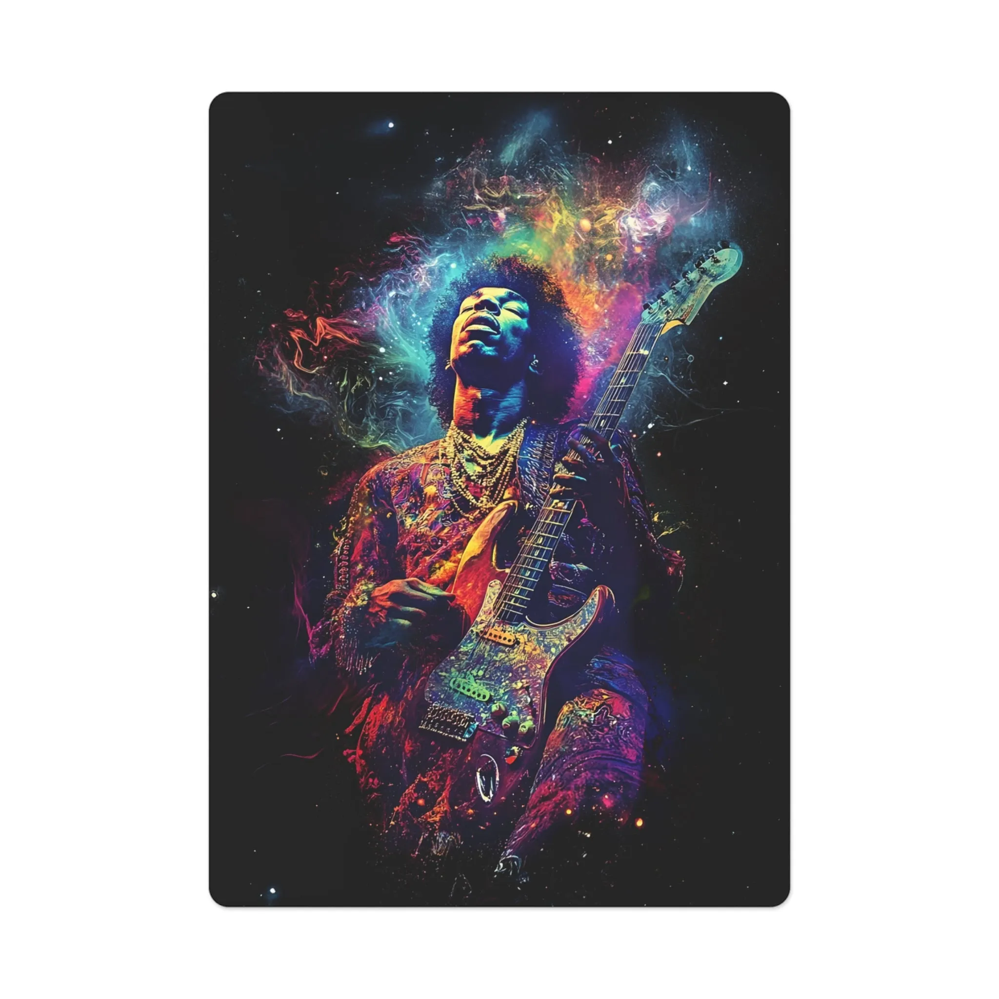 Jimi Hendrix Poker Cards Set - Premium Playing Deck for Game Nights