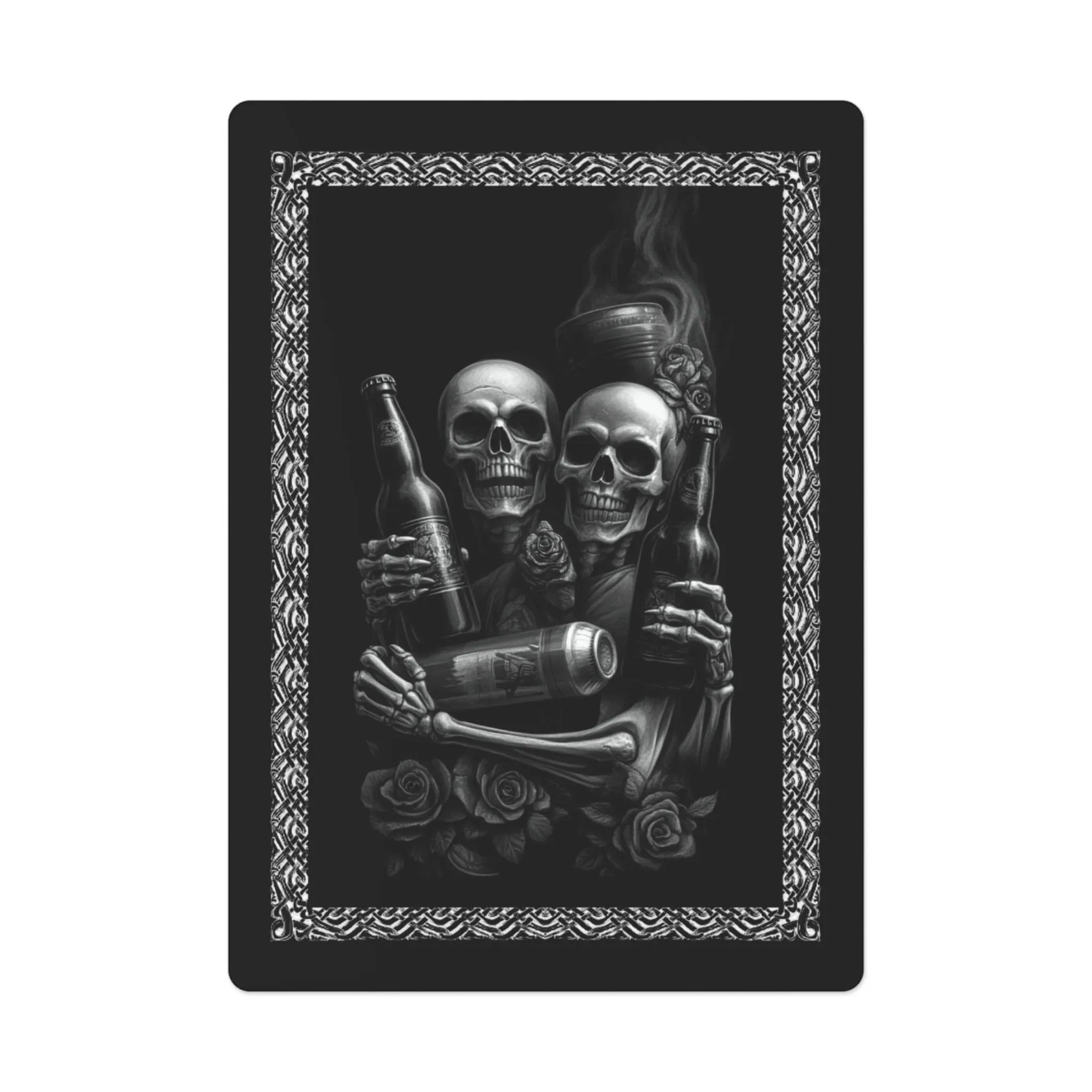 Party Never Ends Poker Cards Set - Premium Playing Deck for Game Nights