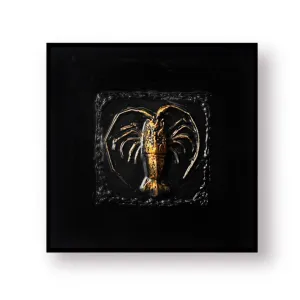 Rock Lobster Framed Sculpture