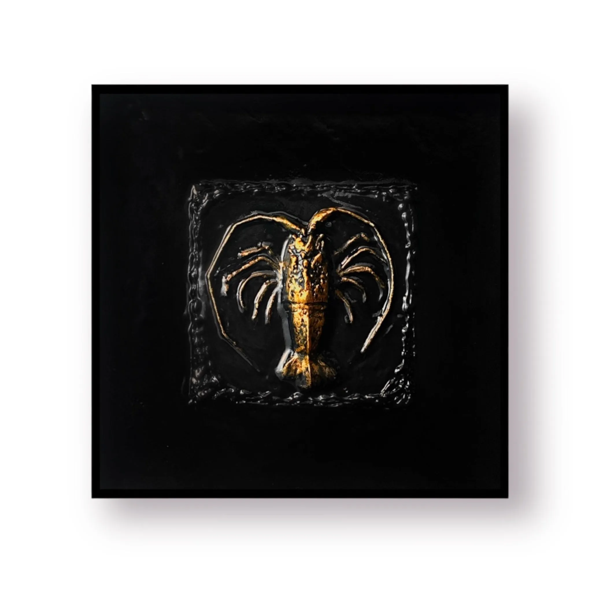 Rock Lobster Framed Sculpture