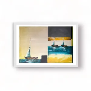 Sailing the Maldivian Isles II Painting