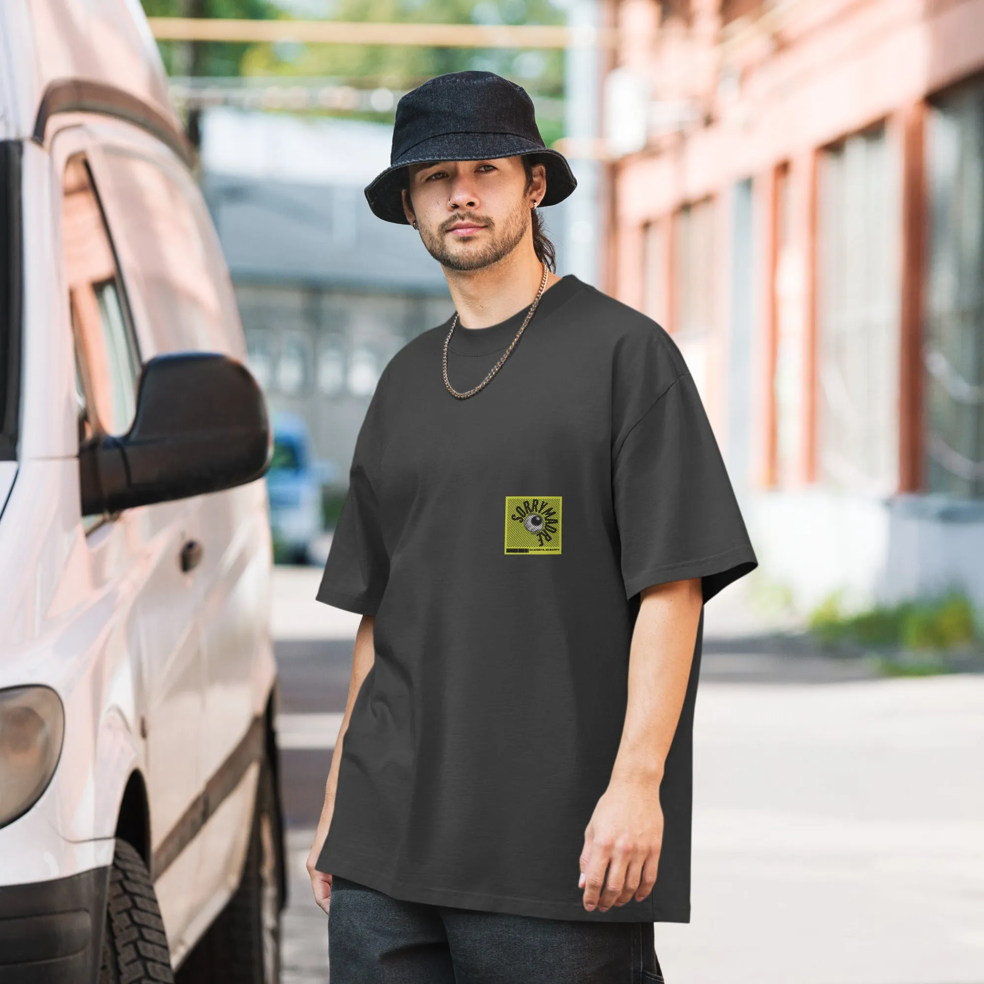 SorryMadre | Blind Eye | Oversized faded t-shirt